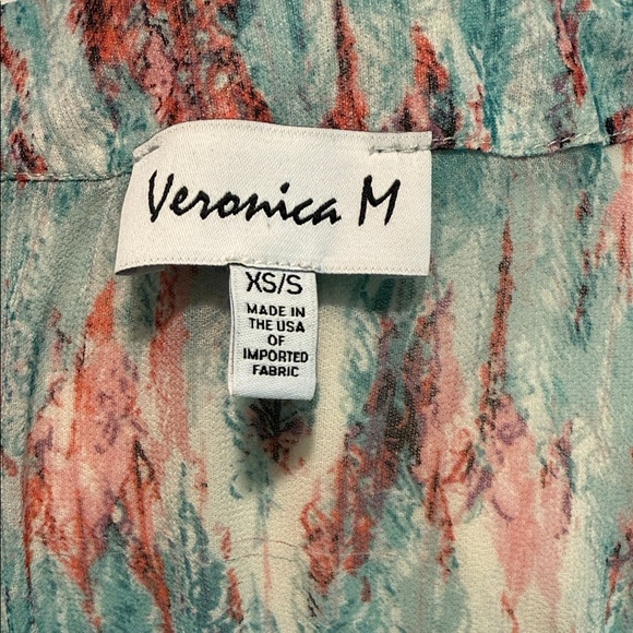 NWOT Veronica M Multicolor Open-Front Kimono - Picture 5 of 6